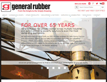 Tablet Screenshot of general-rubber.com